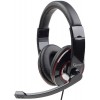 GEMBIRD STEREO HEADSET GLOSSY BLACK MHS-001 - (8716309079495)