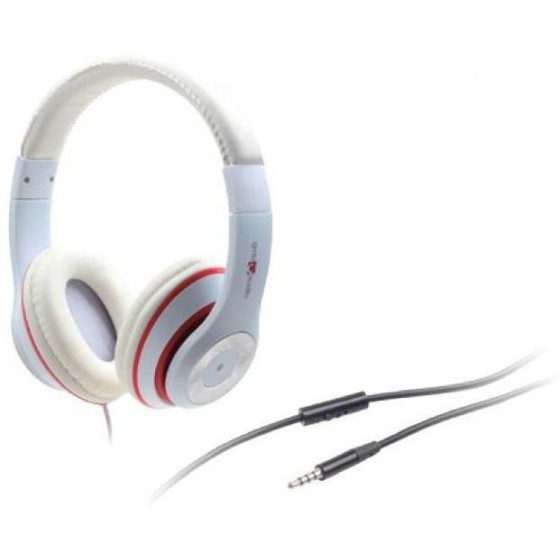 GEMBIRD STEREO HEADSET LOS ANGELES WHITE - (8716309084529)