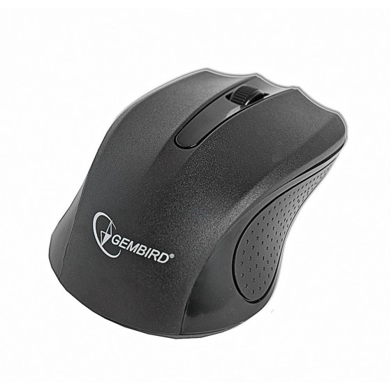 GEMBIRD WIRELESS OPTICAL MOUSE BLACK - (8716309080477)