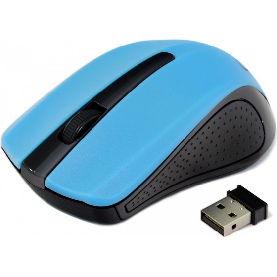 GEMBIRD WIRELESS OPTICAL MOUSE BLUE - (8716309080538)