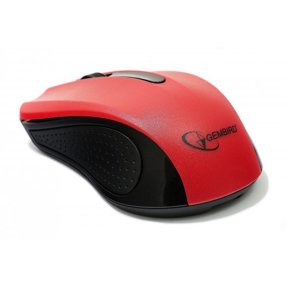 GEMBIRD WIRELESS OPTICAL MOUSE RED - (8716309080521)