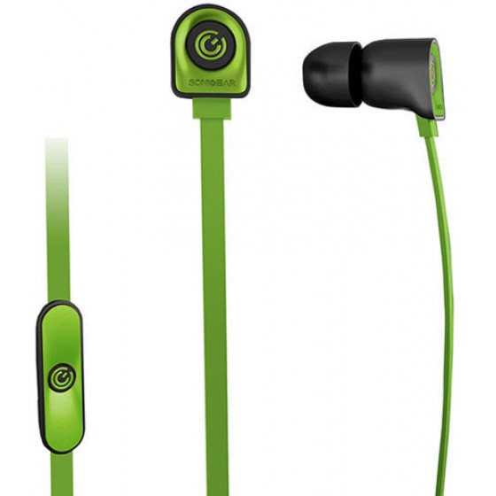 SONIC GEAR IN-EAR HEADPHONES WITH MIC NEOPLUG NOZZ B.GREEN - (8886411937300)