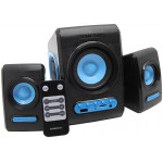SONIC GEARS USB POWERED XTREME BASS SPEAKERS 2,1 BLACK TURQUILA - (8886411908232)