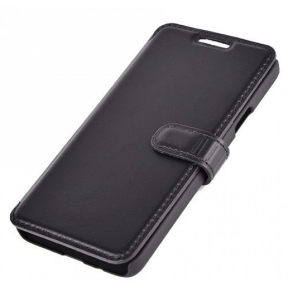 TELLUR BOOK CASE IPHONE 6/6S LEATHER BLACK