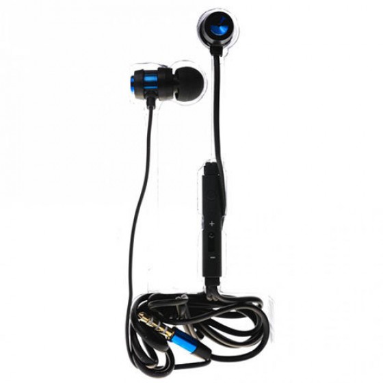 TELLUR IN-EAR HANDFREE STRIP LINE TRENDY BLUE - (8355871620218)