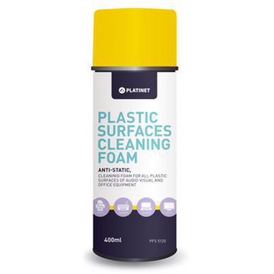 PLATINET ANTI-STATIC, GERMICIDAL FOAM FOR PLASTIC SURFACE - (5907595426091)