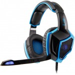 SADES GAMING HEADSET USB - 7.1CH (LUNA), 40MM ��������� - (SA-968)