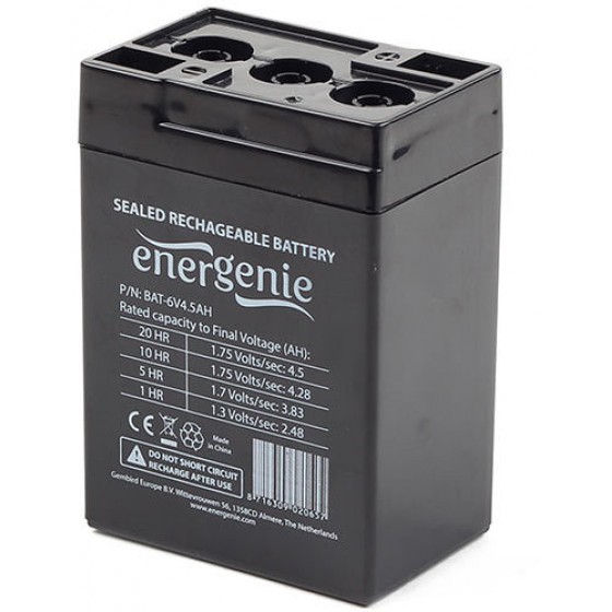 ENERGENIE LEAD BATTERY 6V 4,5AH