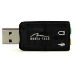 MEDIATECH VIRTUAL 5.1 SOUNDCARD WITH USB DONGLE - (5906453151014)