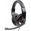 GEMBIRD USB STEREO HEADSET GLOSSY BLACK - (8716309077248)