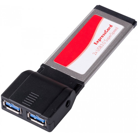 POWERTECH PCI EXPRESS CARD �� 2X USB 3.0 NEC720200F1 ��� NOTEBOOK