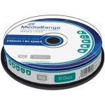 MR466 MEDIARANGE DVD+R DOUBLE LAYER 8X CAKEBOX 10PCS CAKEBOX