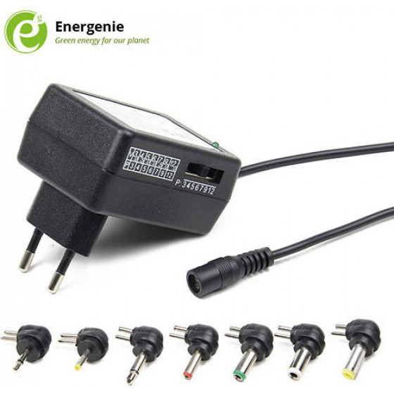 ENERG�NIE 24W UNIVERSAL AC-DC ADAPTER - (8716309082198)