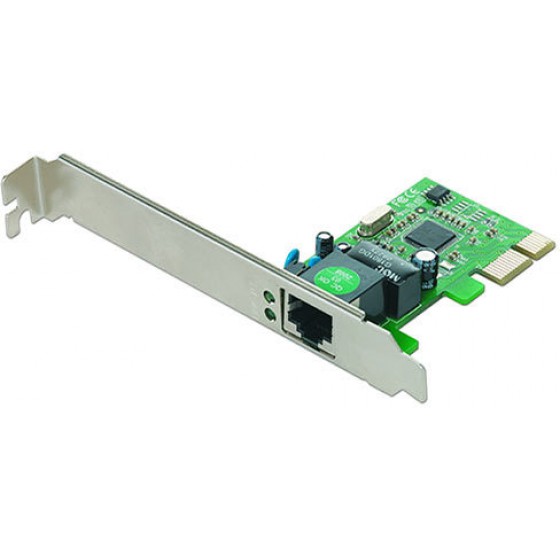GEMBIRD GIGABIT ETHERNET PCI EXPRESS CARD REALTEK CHIPSET NIC-GX1 - (8716309052399)