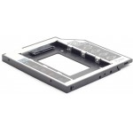 GEMBIRD SLIM MOUNTING FRAME FOR 2,5 DRIVE TO 5,25 BAY FOR DRIVE UP TO 12MM - (8716309086912)