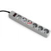 GEMBIRD SURGE PROTECTOR 6 SOCKETS 1,8M - (8716309068666)