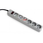 GEMBIRD SURGE PROTECTOR 6 SOCKETS 1,8M - (8716309068666)