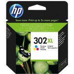 CARTRIDGE HP INKJET NO 302XL HIGH YIELD TRI-COLOR - (F6U67AE)