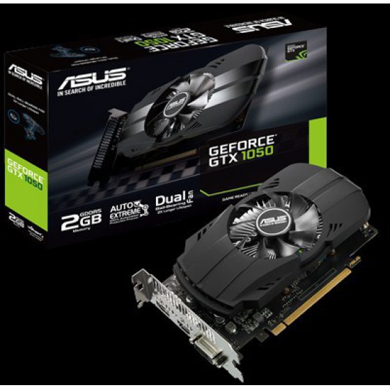 VGA NV ASUS GTX 1050 PHOENIX 2GB GDDR5 - (90YV0AA0-M0NA00)