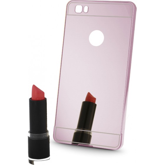 ������� ������ METAL MIRROR BACK CASE HUAWEI P9 LITE ROSE GOLD