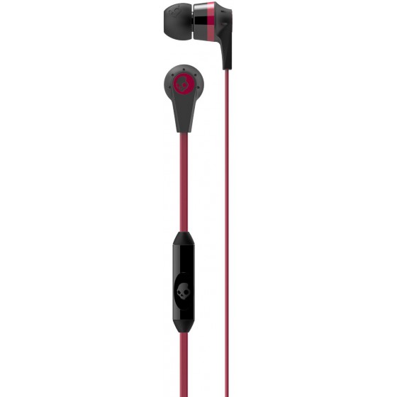 SKULLCANDY INKD 2 W/MIC BLACK/RED - (S2IKDY-010)