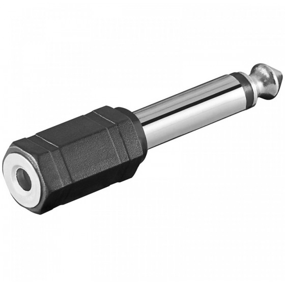 ADAPTOR MONO 6.35MM / MONO 3.5MM ���