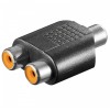 ADAPTOR RCA ���/ 2X RCA ���