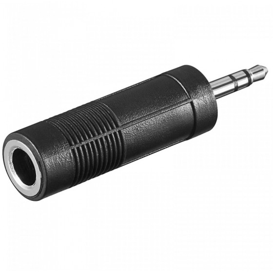 ADAPTOR STEREO 3.5MM �� STEREO 6.35MM ���.