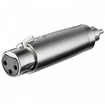 ADAPTOR XLR ��� / RCA ���