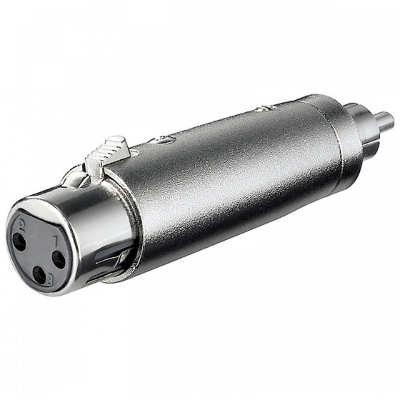 ADAPTOR XLR ��� / RCA ���