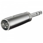 ADAPTOR XLR ��� / 6.35 STEREO ���