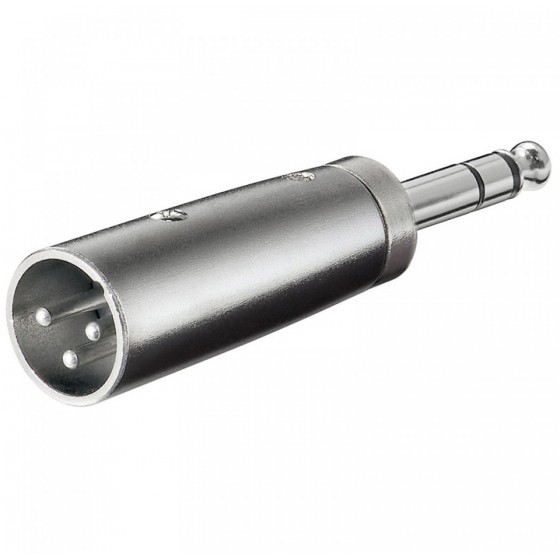 ADAPTOR XLR ��� / 6.35 STEREO ���