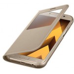 ���� FLIP S-VIEW SAMSUNG EF-CA520PFEG A520F GALAXY A5 (2017) �����