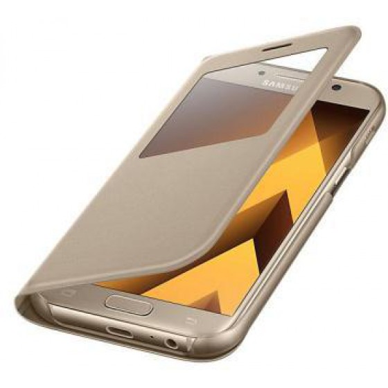 ���� FLIP S-VIEW SAMSUNG EF-CA520PFEG A520F GALAXY A5 (2017) �����