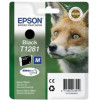 EPSON T1281 BLACK WITH PIGMENT INK - (C13T12814010)
