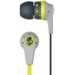 SKULLCANDY INKD 2 W/MIC LIGHT GRAY HOT LIME - (S2IKGY-385)