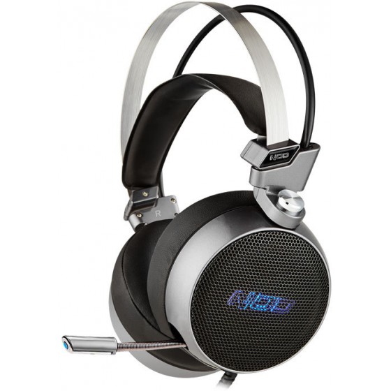 NOD G-HDS-003 GAMING HEADSET ALUMINIUM WITH BLUE LED