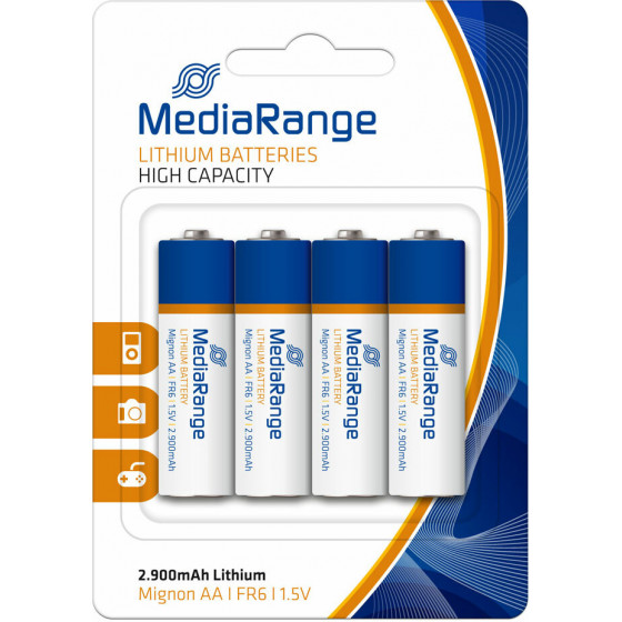 �������� ������ MEDIARANGE AA 1.5V (FR6) (4 PACK) - (MRBAT154)