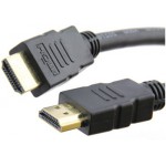 ������� MEDIARANGE HDMI/MICRO HDMI VERSION 1.4 WITH ETHERNET GOLD-PLATED 1.0M BLACK - (MRCS146)
