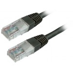 ������� MEDIARANGE NETWORK UTP CAT 6 RJ45/RJ45 3.0M BLACK - (MRCS116)