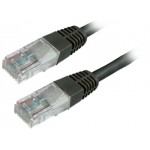 ������� MEDIARANGE NETWORK UTP CAT 6 RJ45/RJ45 5.0M BLACK - (MRCS104)