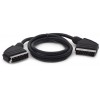 ������� MEDIARANGE SCART/SCART 1.4M BLACK - (MRCS152)