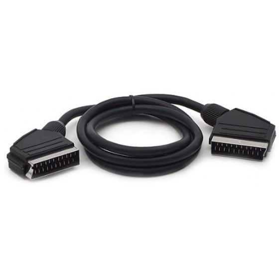 ������� MEDIARANGE SCART/SCART 1.4M BLACK - (MRCS152)