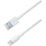������� MEDIARANGE USB 2.0 A PLUG/APPLE LIGHTNING PLUG (8-PIN) 1.0M WHITE - (MRCS137)
