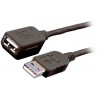 ������� MEDIARANGE USB 2.0 AM/MINI-BM (MINI-USB) 1.5M BLACK - (MRCS113)