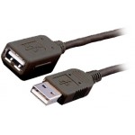 ������� MEDIARANGE USB 2.0 AM/MINI-BM (MINI-USB) 1.5M BLACK - (MRCS113)