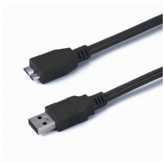 ������� MEDIARANGE USB 3.0 A PLUG/MICRO-USB 3.0 B PLUG 1.0M BLACK - (MRCS153)