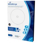 MEDIARANGE LABELS FOR CD/DVD/BD 15-118MM HIGH-GLOSSY (100 PACK) - (MRINK132)