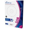 MEDIARANGE LABELS FOR CD/DVD/BD 41-118MM MATTE (100 PACK) - (MRINK131)