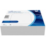 MEDIARANGE PAPER SLEEVES FOR 1 DISC WHITE 100 PACK - (BOX66)